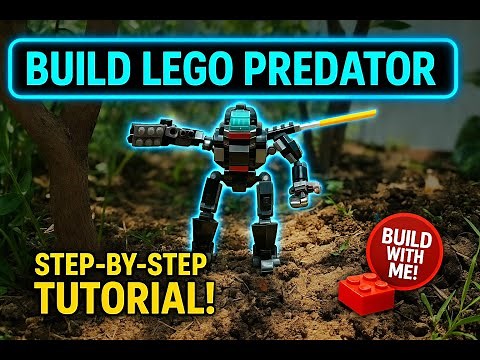 How to Build LEGO Predator | Jungle Mech DIY Tutorial
