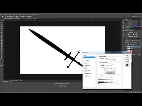 Designing fantasy weapons in Photoshop
