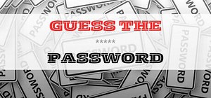 Guess The Password: обзор, публикации, гайды и релиз стратегия логическая игры Guess The Password