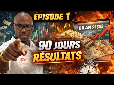 Episode 1/Jours 22(Jour 22/90 : La vérité sur mon évolution en trading (résultats réels)