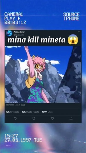 mina vs mineta 😱| my hero academia #shorts #mha #anime #edit