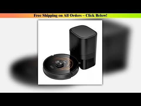 Robot Vacuum Cleaner ABIR K30,Auto-empty Dock,UV Spot Cleaning,6500PA Suction,Multi-floor