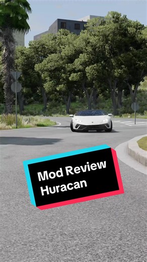 BeamNG Drive: D Man G Drive Mod Review - Lamborghini Huracan