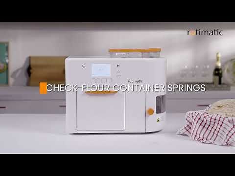 How To Solve Rotimatic 'Dough Stuck' Error | Checking Rotimatic Flour Container Springs
