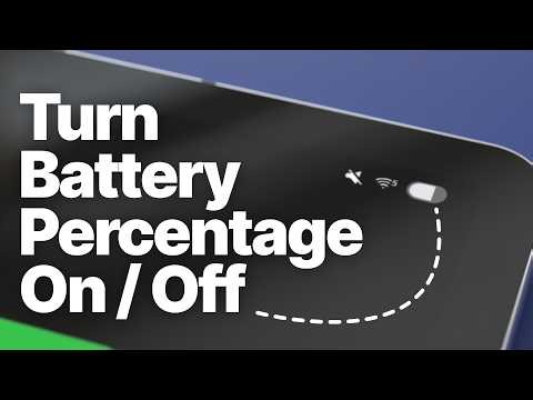 How to Show or Hide Battery Percentage on Android Tablets