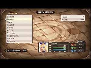 Disgaea 1 BEST beginner guide (breaking into post game)