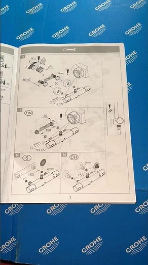 Shower 🚿🚿system | GROHE euphoria 260 | instalación completa en el canal 👀