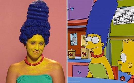 Here’s how to make your hair as big and blue as Marge Simpson’s