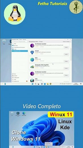 Winux11 Linux Loja de Softwares