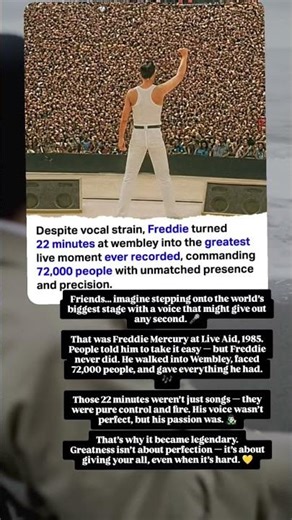 Freddie Mercury at Live Aid 1985 | The Greatest 22 Minutes in Music History 🎤