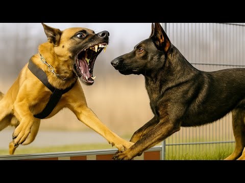 German Shepherd vs. Belgian Malinois: The Ultimate K9 Showdown! 🔥🐕