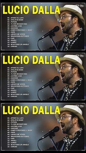 Best Of Lucio Dalla - Lucio Dalla Album Completo 2024 - Lucio Dalla Migliori Canzoni Di Sempre
