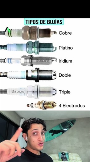 Tipos de bujías: Aprende sobre mecánica automotriz