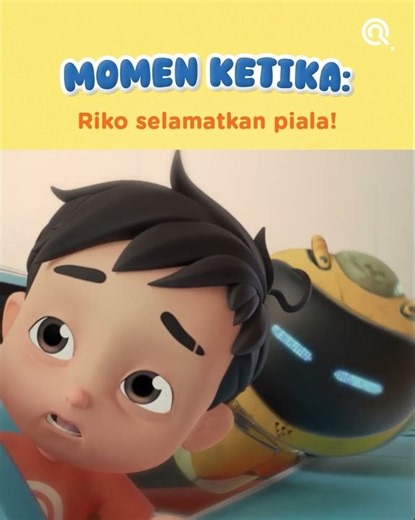 Manteman, aksi Riko keren banget, ya? ⭐#RikoTheSeries #GarisSepuluh