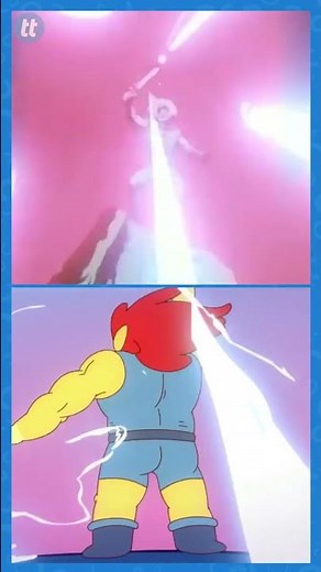 Thundercats Opening Original vs The Remake #shorts