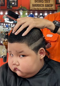 Kiểu tóc Buzzcut cho bé😍#dongtaybarbershop #buzzcut #tocnamdep #barber #xuhuong