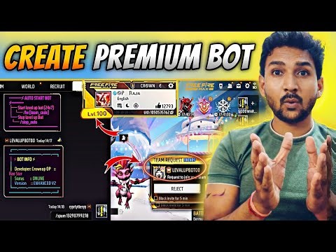How to Create TCP Guild + Level Up Bot 🤖 | Premium Rare Bot Tutorial 🔥