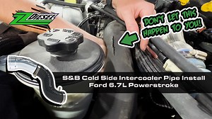 🎥 Video: FULL INSTALL 🔧🔧🔧 S&B Cold Side Intercooler Pipe replaces the failure prone OEM intercooler pipe that is known to burst and leave you stranded. Part: 83-1000 - 2011-2016 Ford 6.7L Powerstroke Part: 83-1001 - 2017-2023 Ford 6.7L Powerstroke zzdiesel.com #sandbfilters #powerstroke #67powerstrokediesel #fixit | ZZ Diesel