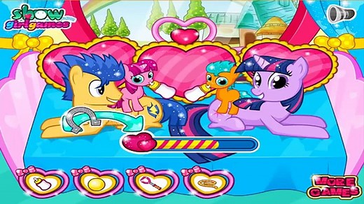 My Little Pony PREGNANT Twilight Sparkle Pinkie Pie Rainbow Dash Gives Birth - Baby Games