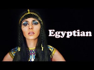 Egyptian Queen makeup & Costume ~ Cleopatra look Tutorial