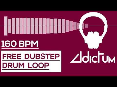 FREE DUBSTEP DRUM LOOP | FREE DUBSTEP BEAT 160 BPM