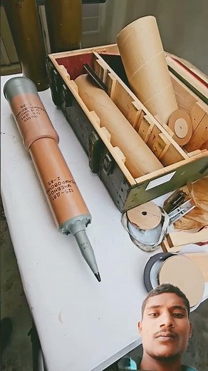 Soviet 125mm HYPERSONIC ammo APFSDS Sabot Dart Round D-81 Gun T-72 Tank #military #bullet #undoxing