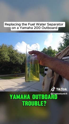 How to Replace Fuel Water Separator on Yamaha 200 Outboard