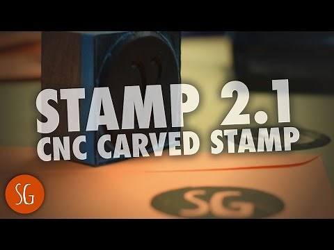 How to make a custom stamp using a CNC