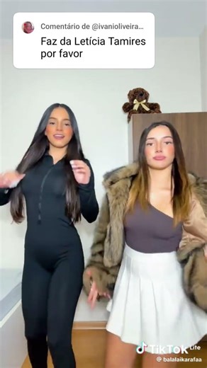 Letícia Tamires and Rafaela Balalaika Dancing | { Famous TikTok Dance }