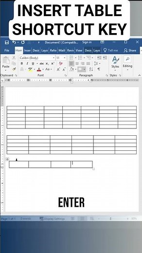How to Insert Table in MS Word | Create & Format Tables Easily