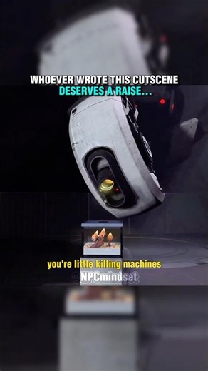 Whoever Wrote This Cutscene Deserves a Raise… #shorts #portal2