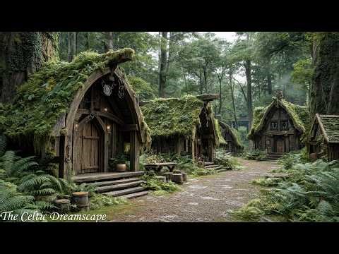 St Patrick’s Day Ambience ☘️ Secret Leprechaun’s Cozy Cottage ✨ Relaxing Celtic Music | 4K