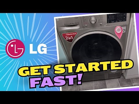 LG Washer Dryer Combo (Freestanding) - Review and How to Use!