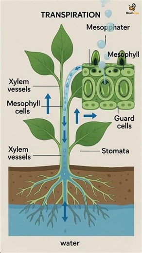 How Do Plants "Breathe" Out Water? 🌿💦 | Transpiration Explained