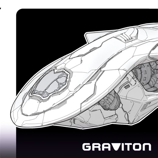 Alien Spaceship concept art, Argentics