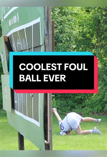 Coolest foul ball ever #mlw #wiffle #wiffleball #baseball #majorleaguewiffle