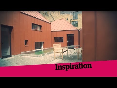 An innovative, contemporary metal-clad house