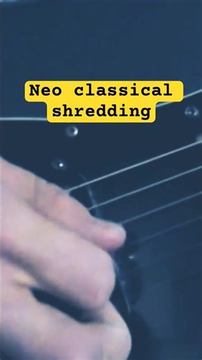 Neo Classical Shredding (Fender Strat Guitar)