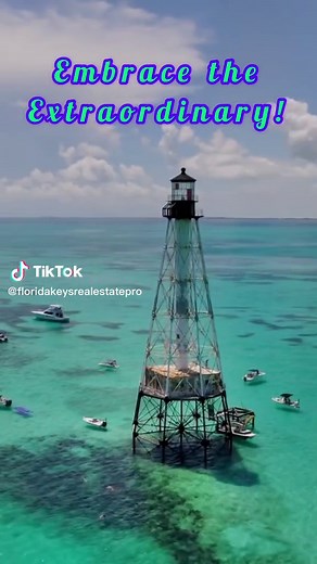 Welcome to the Florida Keys! Alligator Reef with its iconic lighthouse is one of the most spectacular sites in all of the Keys! I sell Florida Keys Real Estate and waterfront homes and I help make Island Dreams come true! Let me help YOU! ##floridakeys##islandlife##floridakeysrealestate##flakeys##keywest##keylargo##alligatorreeflighthouse