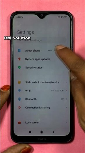 redmi 8 how to enable developer options for activate developer mode#shortvideo