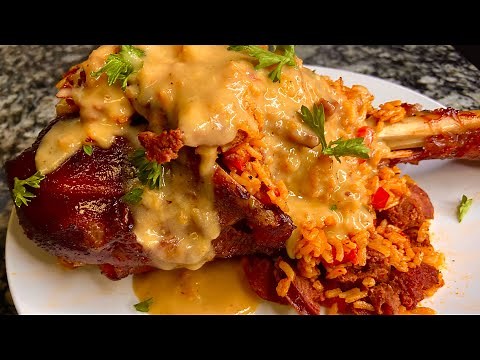 COPYCAT TURKEY LEG HUT DIRTY RICE STUFFED LEG | Cooking w/ Ashley