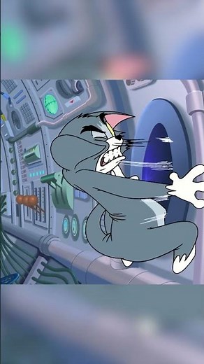 En el espacio nadie te puede oír maullar #TomyJerry 🐱🐭 #seriesclásicas #cartoonnetwork #shorts