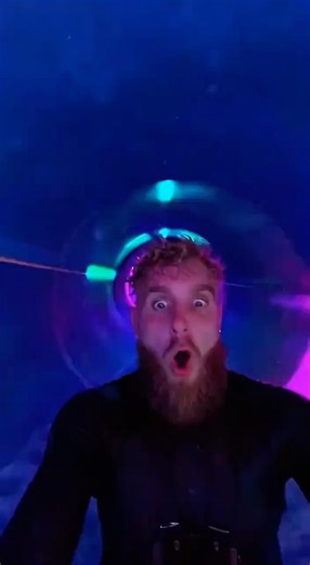Jake Paul on the world fastest water slide
