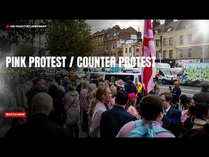 Tensions flare: Right-Wing ‘Pink Protest' Meets Counter-Demo at Tower Hamlets Town Hall