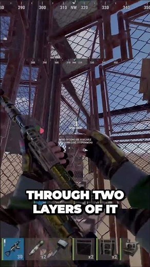 Double Chain Link Fences Are OP and this is why! - Rust Base design - 2023