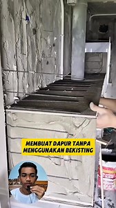 Membuat dapur tanpa menggunakan bekisting #reels #fyp | Reels Jafar