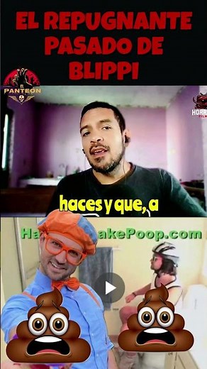 BLIPPI the DISGUSTING and TERRIFYING past of Stevin John HARLEM SHAKE POOP-15.