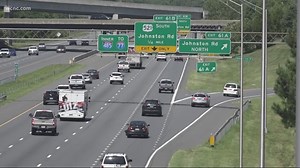 I-485 express lane construction starts Sunday night