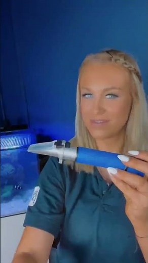 Do you know how to check your salinity? I will show you how to use a Refractometer