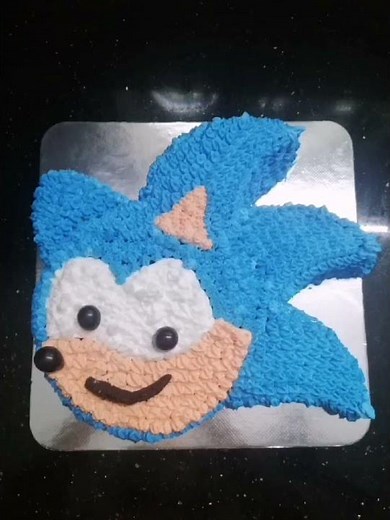 Sonic Cake Design | DIY Sonic Birthday Cake Ideas & Decoration #SonicCake #SonicTheHedgehog #sonic